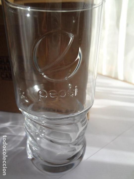 Collecting of Coca-Cola and Pepsi: PEPSI - CAJA 6 VASOS - NUEVOS A ESTRENAR