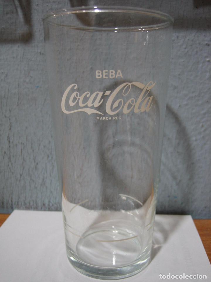 Coleccionismo de Coca-Cola y Pepsi: Antiguo vaso de Coca Cola - Foto 2