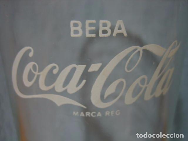 Coleccionismo de Coca-Cola y Pepsi: Antiguo vaso de Coca Cola - Foto 3