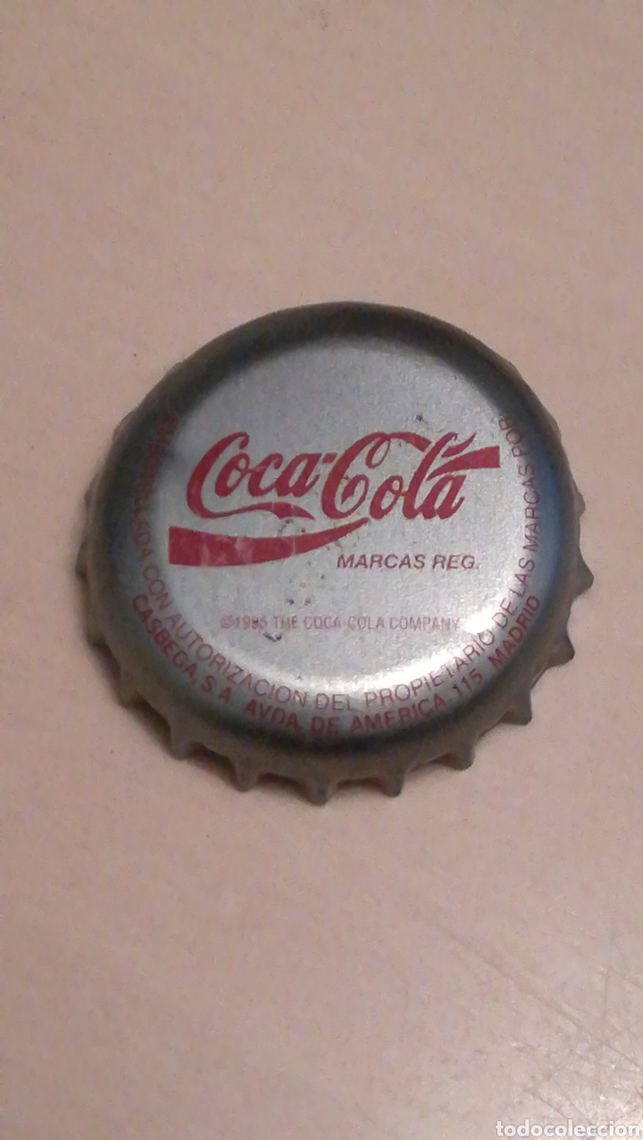 Collecting of Coca-Cola and Pepsi: CHAPA COCA COLA COCACOLA EURO 96 AMAVISCA CASBEGA MADRID TCI. TAPON CORONA CHAPA BOTTLE CAP