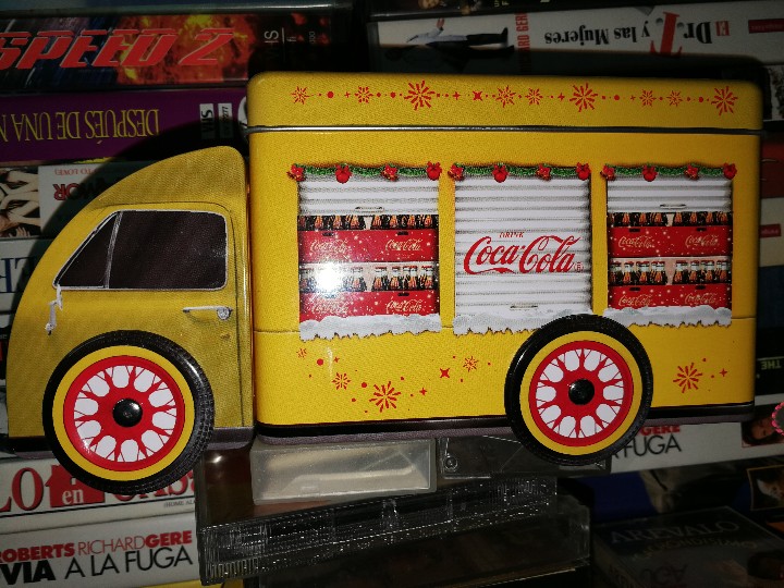 Collectionnisme de Coca-Cola et Pepsi: CAMION DE REPARTO COCA COLA DE HOJALATA DE COCACOLA EN SU CAJA ORIGINAL 1