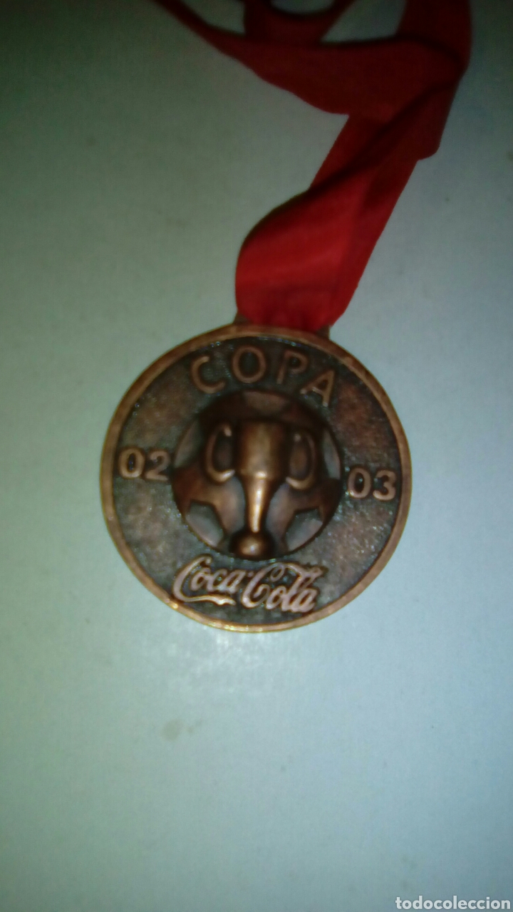 Coleccionismo de Coca-Cola y Pepsi: Medalla Copa Coca-Cola - Foto 1