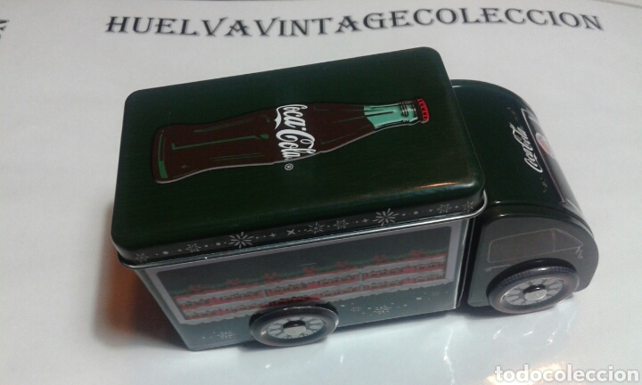 Sammeln von Coca-Cola und Pepsi: Camion de reparto coca-cola de hojalata. ( 15&times;7'5&times;6cm ).