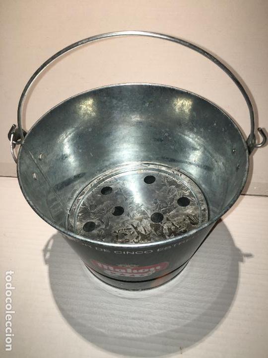 Coleccionismo de Coca-Cola y Pepsi: CUBO CUBITERA DE CINZ DE MAHOU - Foto 2