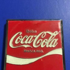 Coleccionismo de Coca-Cola y Pepsi: CHAPA OFICIAL VENDEDOR COCA COLA AÑOS 80