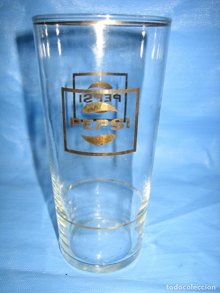 Coleccionismo de Coca-Cola y Pepsi: Antiguo vaso de refresco Pepsi - Foto 1