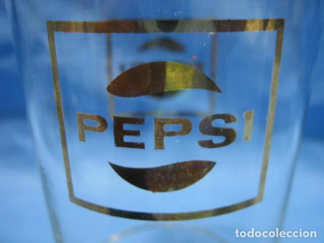 Coleccionismo de Coca-Cola y Pepsi: Antiguo vaso de refresco Pepsi - Foto 3
