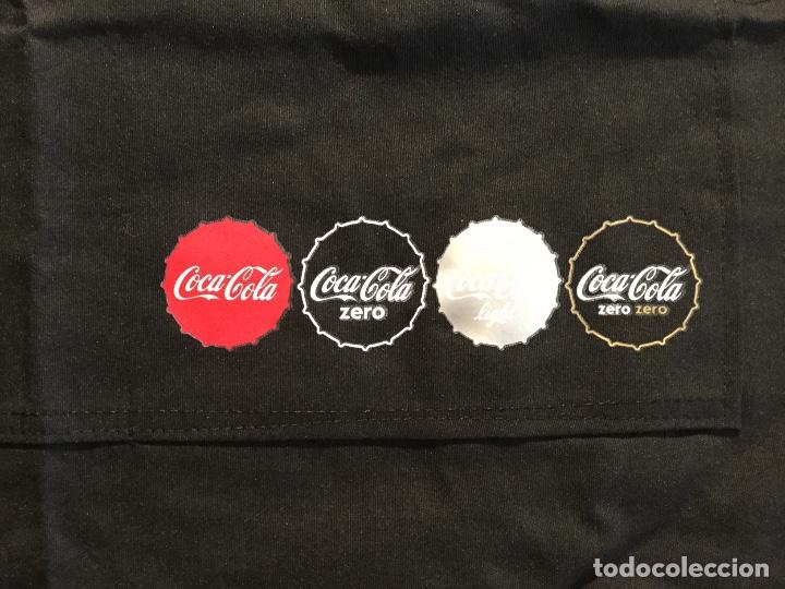 Sammeln von Coca-Cola und Pepsi: COCA COLA ,ZERO ,LIGHT,ZERO ZERO - DELANTAL CAMARERO