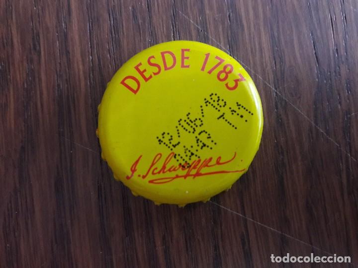 Coleccionismo de Coca-Cola y Pepsi: chapa de tonica schweppes - Foto 1