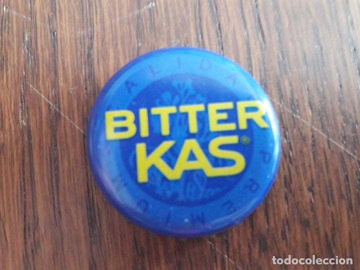 Coleccionismo de Coca-Cola y Pepsi: chapa de bitter kas - Foto 1
