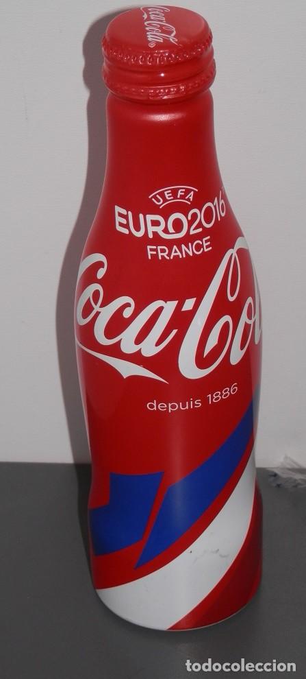 Collectionnisme de Coca-Cola et Pepsi: BOTELLA DE LA COCA-COLA DE FRANCIA DEL  EURO 2016