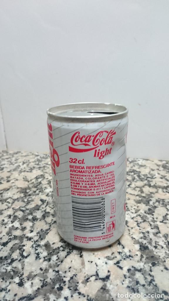 Coleccionismo de Coca-Cola y Pepsi: ANTIGUA LATA  COCA COLA LIGHT - Foto 3