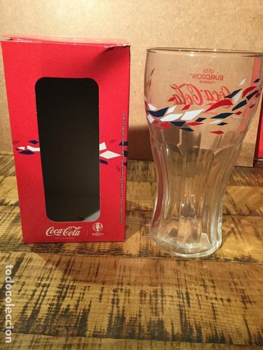 Sammeln von Coca-Cola und Pepsi: COCA COLA-VASO - COLORES FRANCIA-