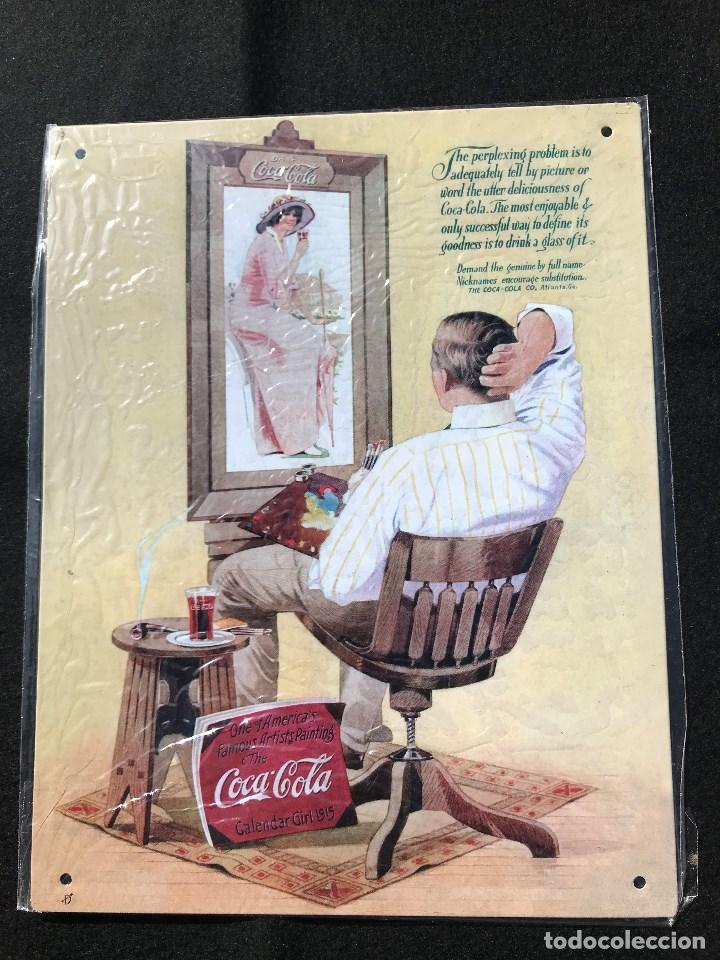 Collezionismo di Coca-Cola e Pepsi: V40- CHAPA METALICA DE - COCA-COLA -EDITA -PLANETA AGOSTINI del 2006