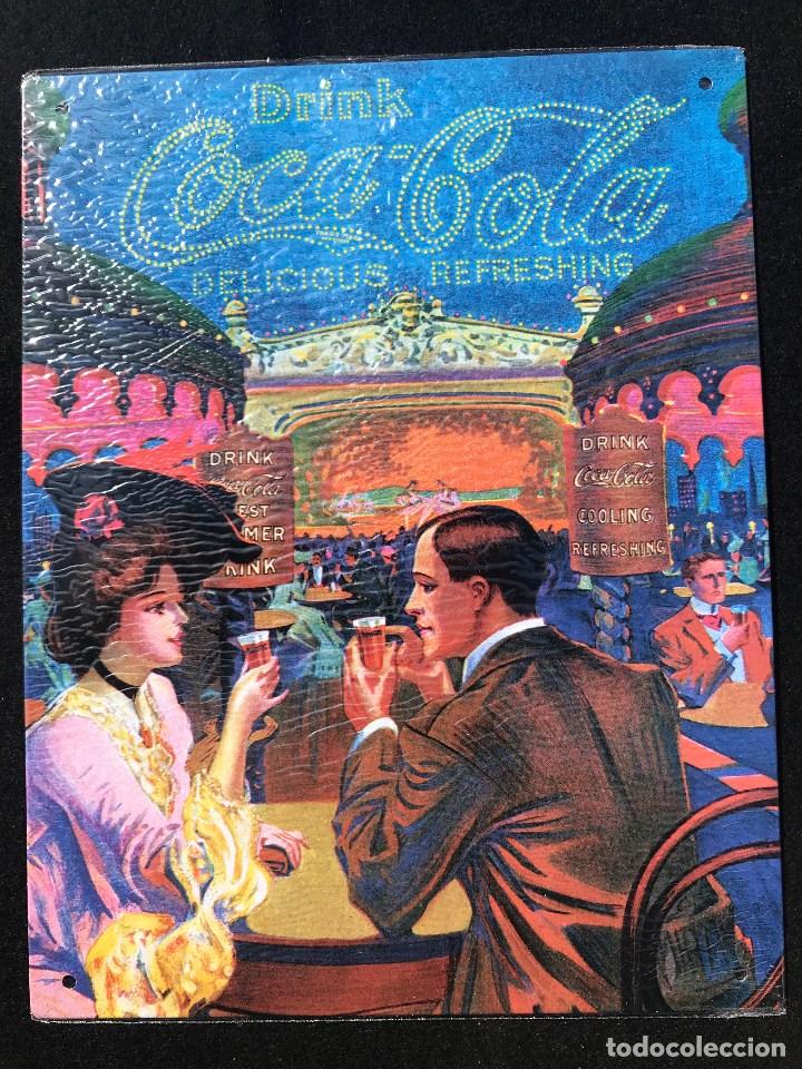 Collezionismo di Coca-Cola e Pepsi: V40- CHAPA METALICA DE - COCA-COLA -EDITA -PLANETA AGOSTINI del 2006