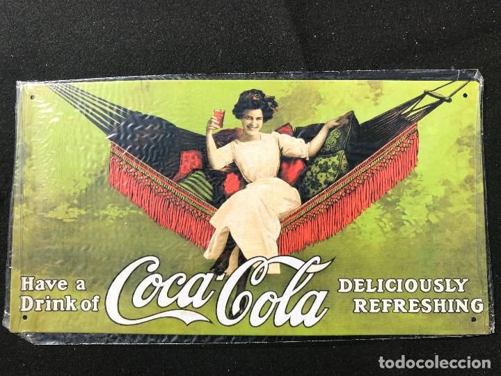 Collezionismo di Coca-Cola e Pepsi: V40- CHAPA METALICA DE - COCA-COLA -EDITA -PLANETA AGOSTINI del 2006