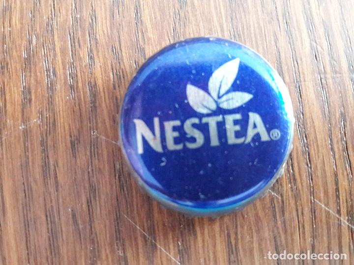 Coleccionismo de Coca-Cola y Pepsi: chapa de nestea. - Foto 1