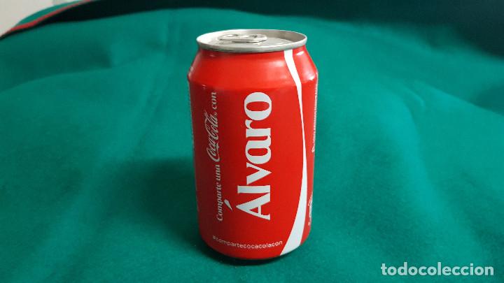 Collectionnisme de Coca-Cola et Pepsi: LATA BOTE COCA-COLA ALVARO (33 CL.) ESPA&Ntilde;A (SIN ABRIR) CADUCA 2014