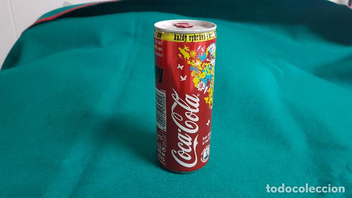 Collectionnisme de Coca-Cola et Pepsi: LATA BOTE COCA-COLA (25 CL.) REP. CHECA (SIN ABRIR) CADUCA 2008