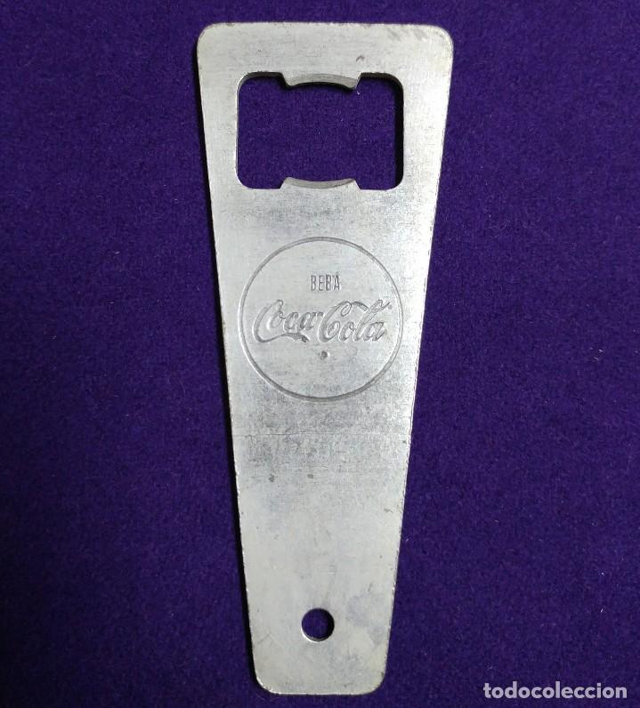 Coleccionismo de Coca-Cola y Pepsi: ANTIGUO ABREBOTELLAS ABRIDOR BEBA COCA COLA - Foto 1