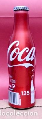 Collezionismo di Coca-Cola e Pepsi: BOTELLA COCA - COLA CONMEMORATIVA 125 A&Ntilde;OS SIN ABRIR - VIN-189