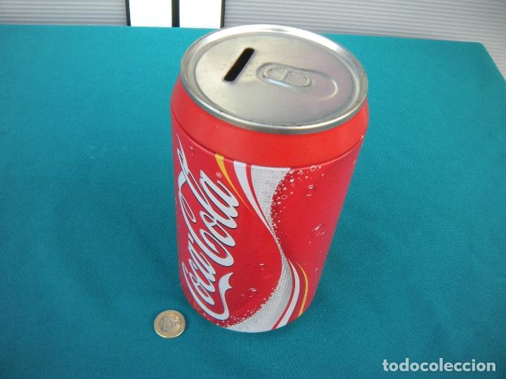 Coleccionismo de Coca-Cola y Pepsi: HUCHA BOTE DE COCA-COLA - Foto 3