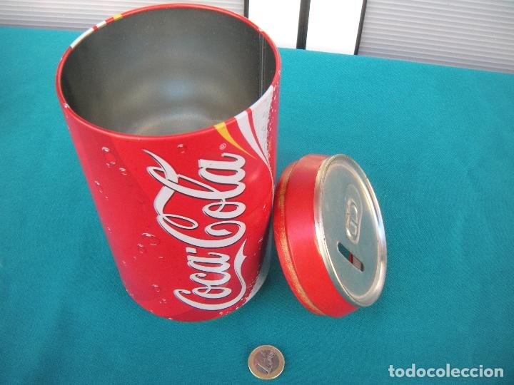 Coleccionismo de Coca-Cola y Pepsi: HUCHA BOTE DE COCA-COLA - Foto 4