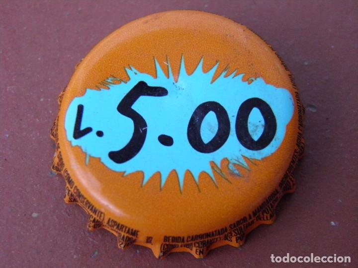 Collezionismo di Coca-Cola e Pepsi: BOTTLE CAP SODA CHAPA CORONA REFRESCO SULA MANDARINA. RARA. HONDURAS.(3)-----LOTE N. 2267--CARMANJO