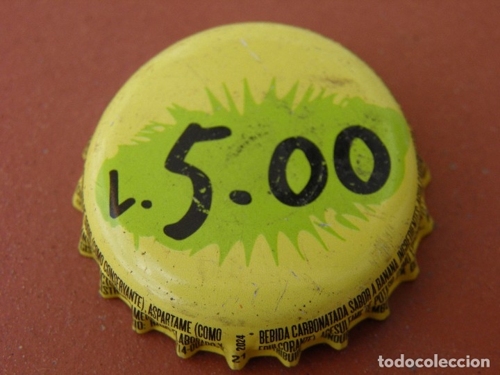 Collezionismo di Coca-Cola e Pepsi: TAP&Oacute;N CORONA SODA CHAPA REFRESCO SULA BANANA. RARA. HONDURAS.(2)--LOTE N. 2756--CARMANJO