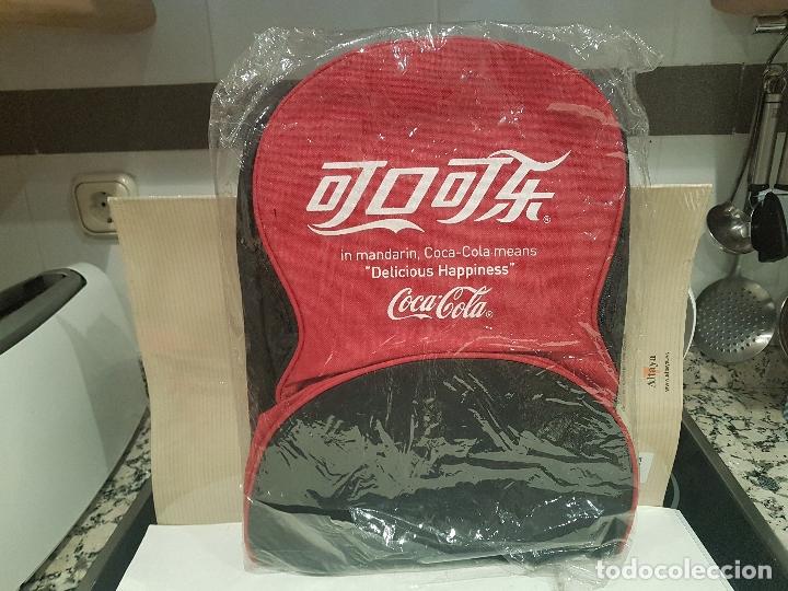 Collectionnisme de Coca-Cola et Pepsi: mochila de coca cola nueva sin uso precintada