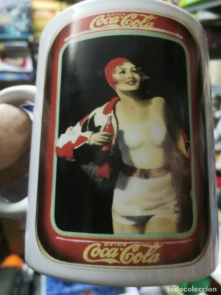 Collectionnisme de Coca-Cola et Pepsi: TAZA VINTAGE COCA COLA 10 CM ALTO, PRODUCTO OFICIAL COCACOLA B