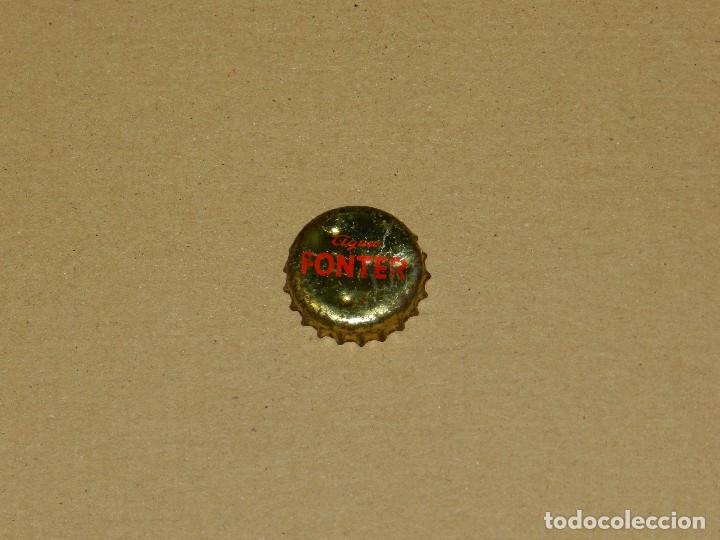 Collecting of Coca-Cola and Pepsi: (44) TAPON CHAPA CORONA - AGUA FONTER , SE&Ntilde;ALES DE USO