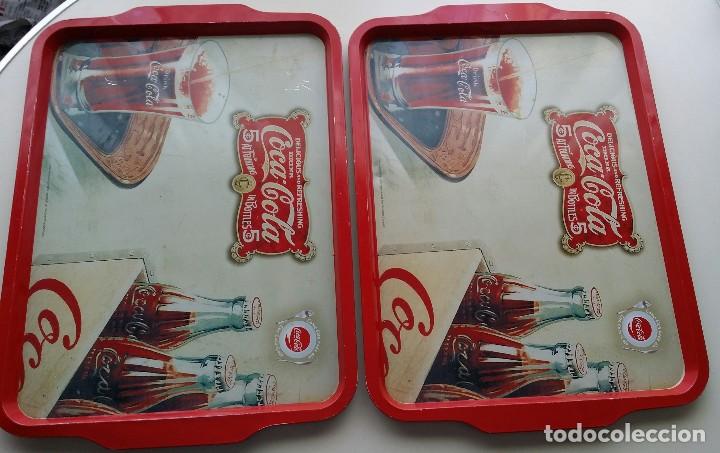 Coleccionismo de Coca-Cola y Pepsi: BANDEJA DE COCA COLA DOS - Foto 1