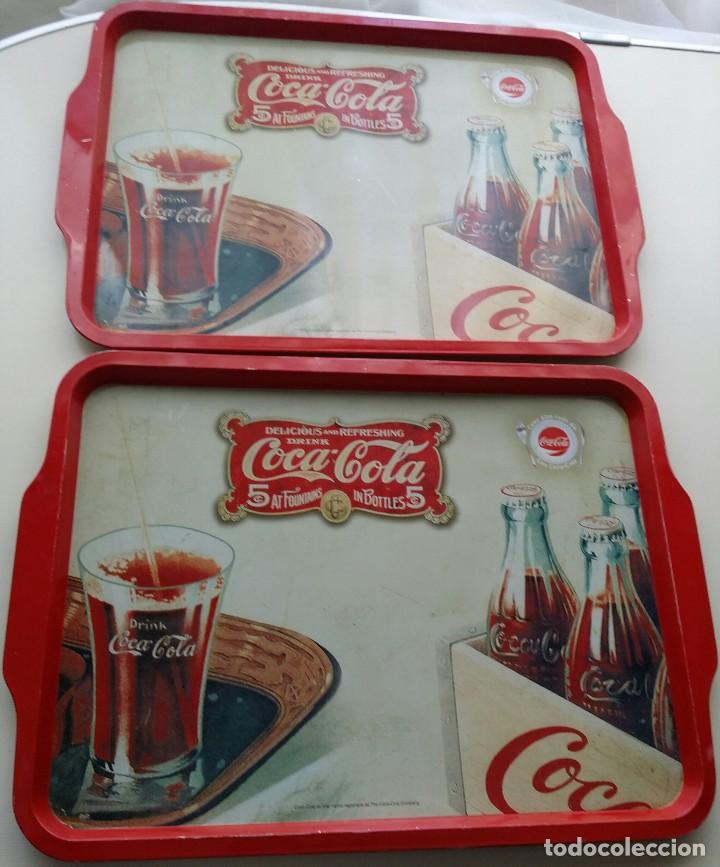 Coleccionismo de Coca-Cola y Pepsi: BANDEJA DE COCA COLA DOS - Foto 2