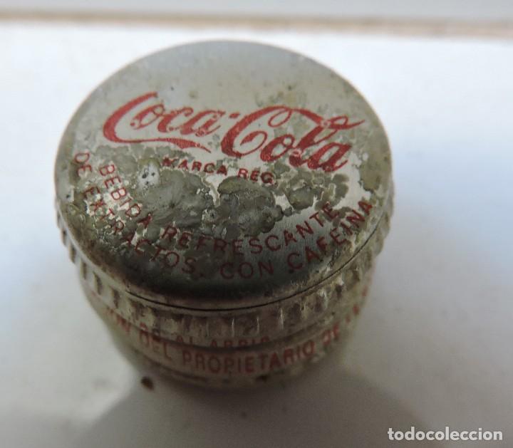 Collecting of Coca-Cola and Pepsi: ANTIGUO TAPON METALICO ROSCA COCACOLA COCA COLA