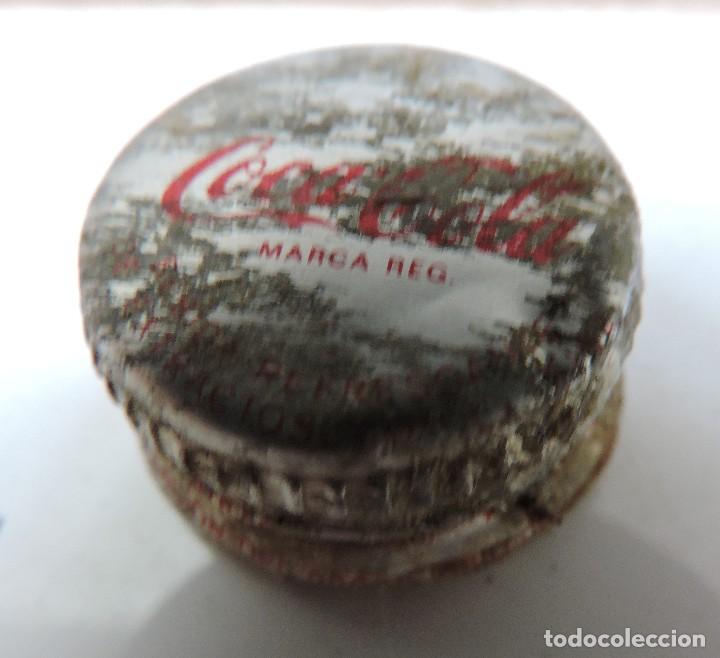 Collecting of Coca-Cola and Pepsi: ANTIGUO TAPON METALICO ROSCA COCACOLA COCA COLA