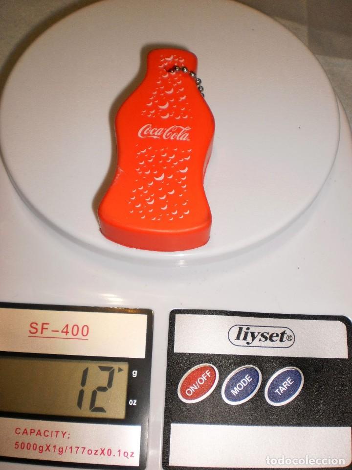 Colecionismo de Coca-Cola e Pepsi: MERCHANDISING COCA-COLA: LLAVERO GOMA (ANTI-ESTR&Eacute;S)