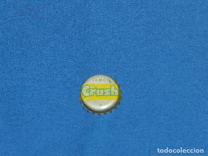 Collezionismo di Coca-Cola e Pepsi: (29) TAPON CHAPA CORONA - LEMON CRUSH , POCAS SE&Ntilde;ALES DE USO