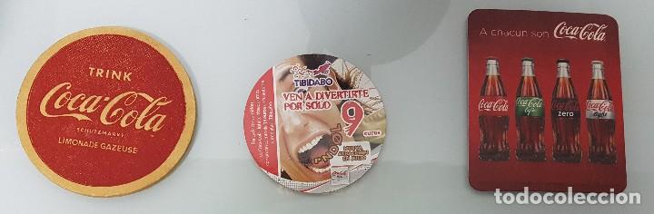 Sammeln von Coca-Cola und Pepsi: 3 Posavasos de Coca-Cola