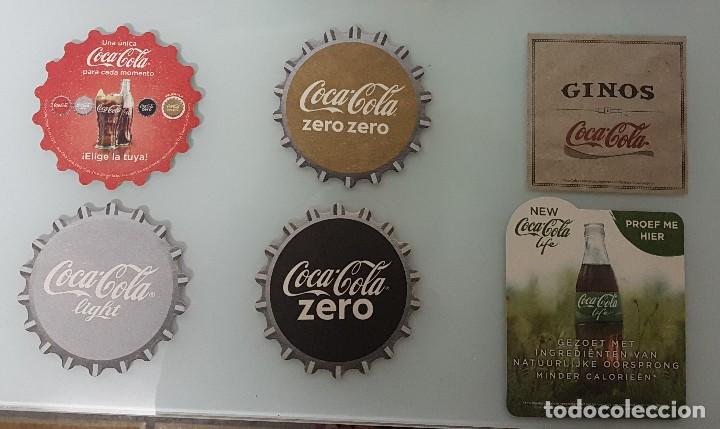 Coleccionismo de Coca-Cola y Pepsi: Pack 6 posavasos de Coca-Cola - Foto 1