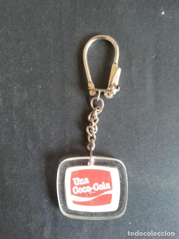 Collectionnisme de Coca-Cola et Pepsi: Antiguo llavero a&ntilde;os 80 coca cola cocacola metacrilato