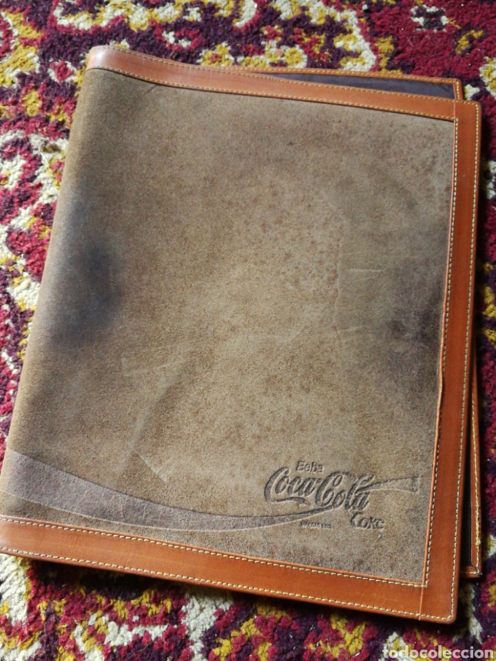 Sammeln von Coca-Cola und Pepsi: FUNDA DE PIEL PARA AGENDA COCA-COLA, (COMERCIAL).