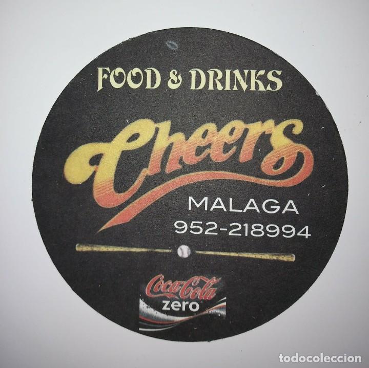Collecting of Coca-Cola and Pepsi: COCACOLA ZERO COCA COLA FOOD & DRINKS MALAGA POSAVASOS PAPEL 9CM COASTERS IMPRESO A 1 CARA.