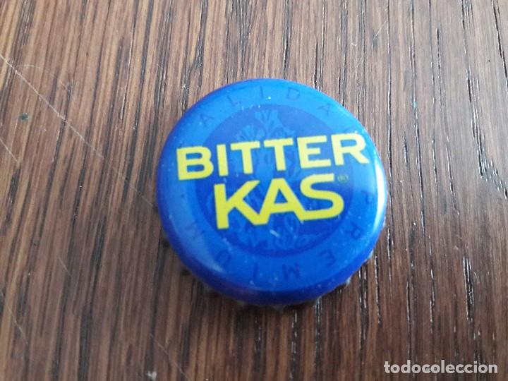 Coleccionismo de Coca-Cola y Pepsi: chapa de bitter kas - Foto 1