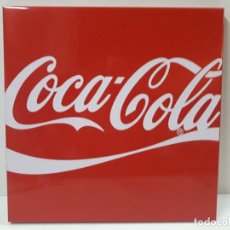 Coleccionismo de Coca-Cola y Pepsi: PLACA - CHAPA PROPAGANDA DE COCA COLA . ORIGINAL AÑOS 80 / 90 . MEDIDA 44 X 44 CM