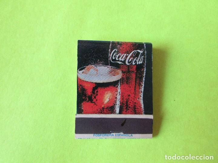 Coleccionismo de Coca-Cola y Pepsi: ANTIGUA CAJA DE CERILLAS DE COCA COLA SIN USAR