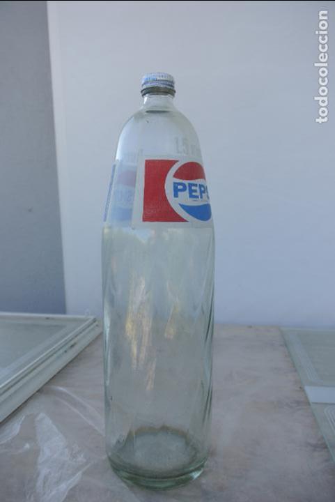 Coleccionismo de Coca-Cola y Pepsi: Caja de bebidas con botellas de Pepsi - Foto 5