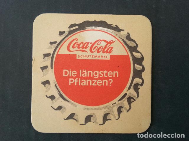 Collectionnisme de Coca-Cola et Pepsi: Antiguo posavasos de coca cola cocacola a&ntilde;os 60/70 de Alemania
