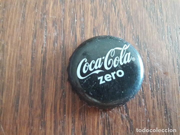 Collectionnisme de Coca-Cola et Pepsi: chapa de coca cola zero.
