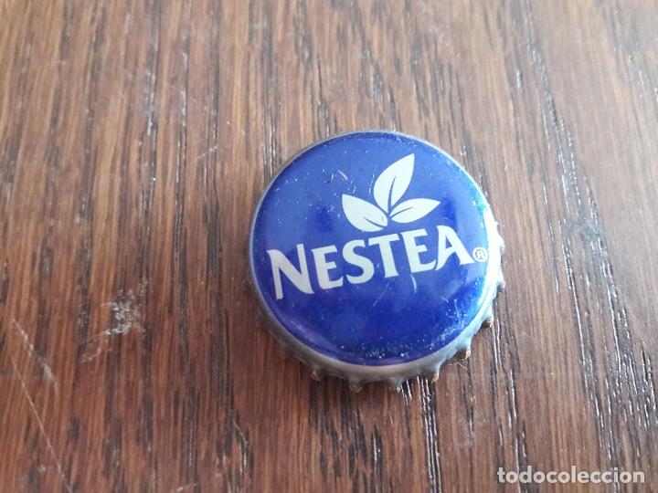 Coleccionismo de Coca-Cola y Pepsi: chapa de nestea. - Foto 1